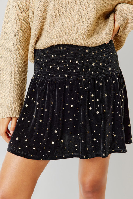 Kadie Starlight Mini Skirt