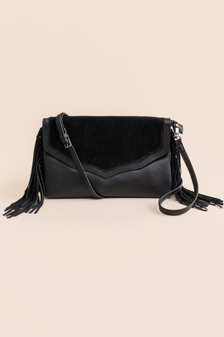 Faye Side Fringe Crossbody