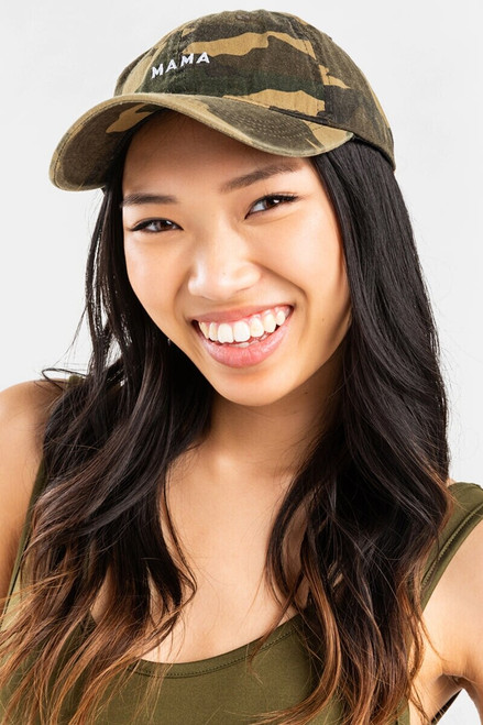 MAMA Camo Baseball Hat