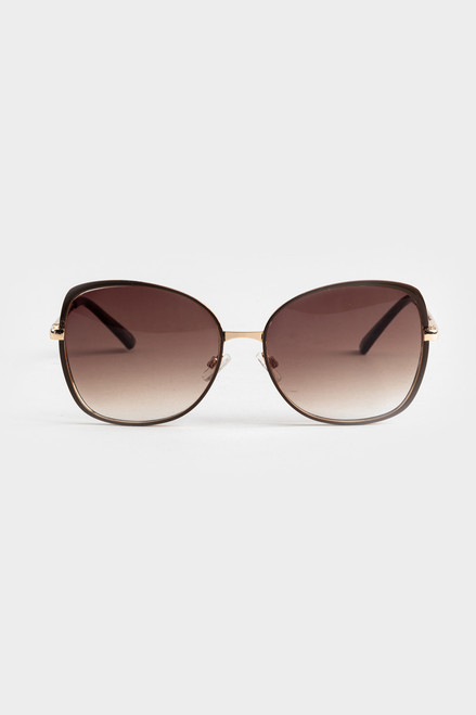 Tessa Rounded Square Painted Frame Sunglasses