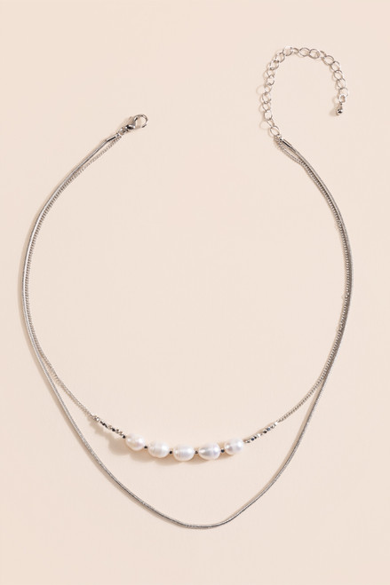 Everly Pearl Layered Necklace