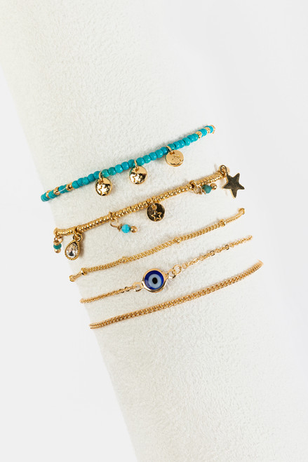 Esme Evil Eye Bracelet Set