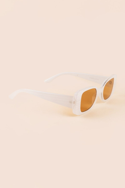 Millie Rectangle Frame Sunglasses
