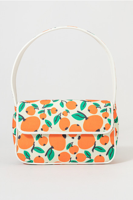 Phyliss Orange Hobo Handbag