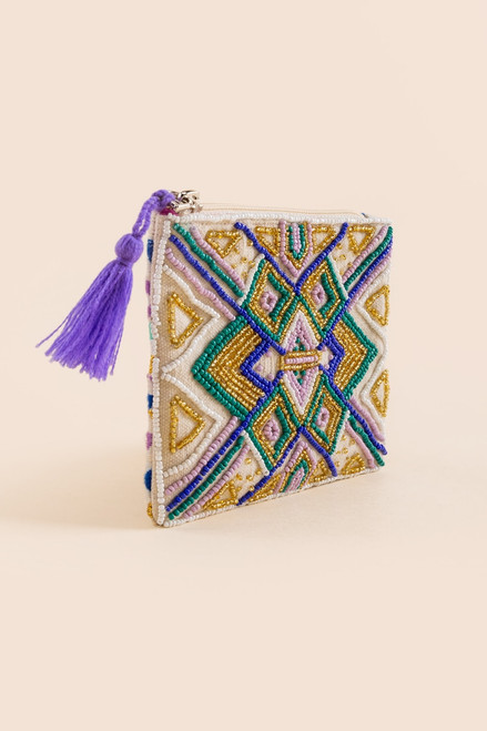 Krystal Beaded Coin Pouch