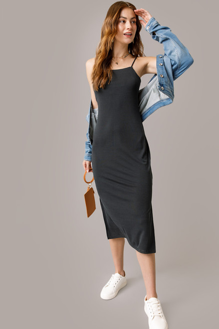 Alyssa Square Neck Midi Dress