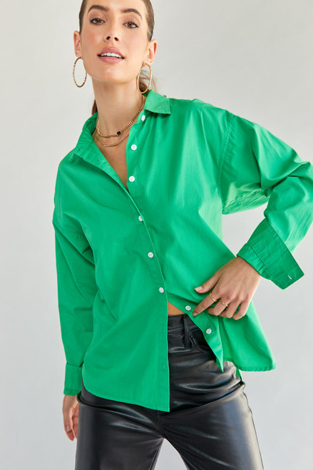 Janay Button Down Top