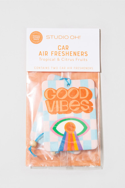 Studio Oh!® Good Vibes Car Air Freshener