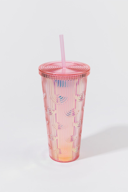 Blush Diamond Cut Tumbler