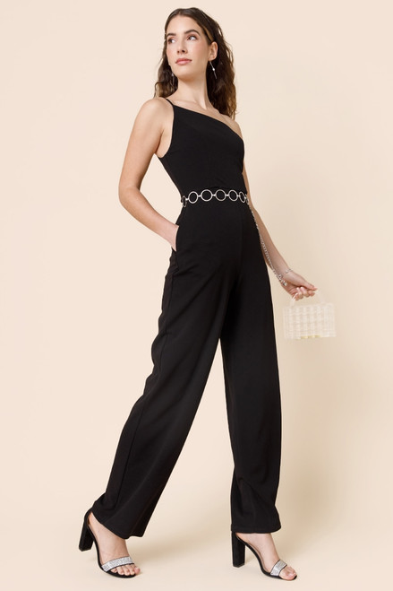 Bette One Shoulder Wide Leg Jumpsuit