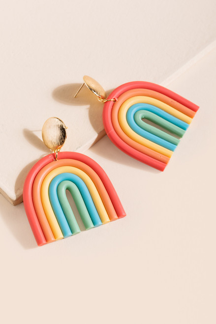 Sadie Rainbow Drop Earrings