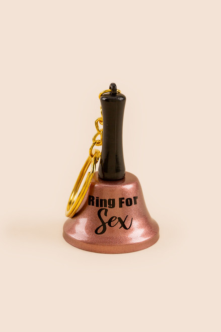 Ring For Sex Bell Key Chain