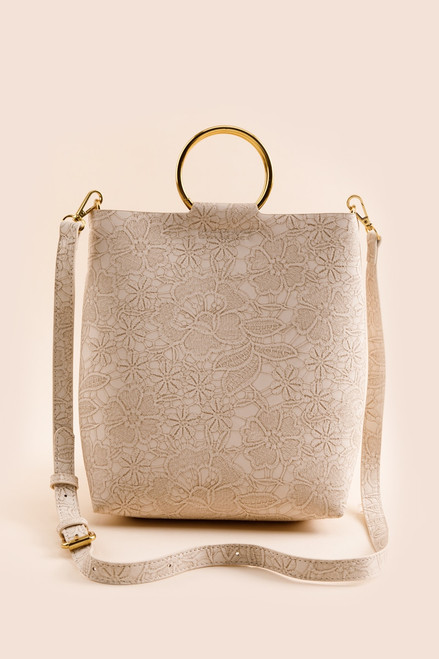 Katina Lace O-Ring Tote