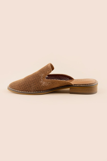 indigo rd. Hayzena Mules Cognac