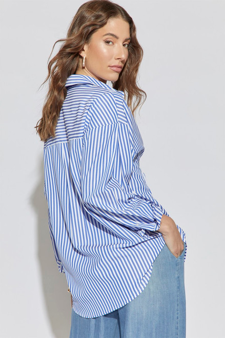 Victoria Oversized Striped Shirt