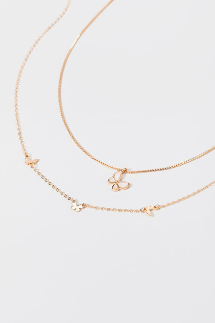 Ruth Butterfly Pendant Necklace