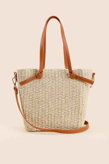 Jeanie Straw Tote