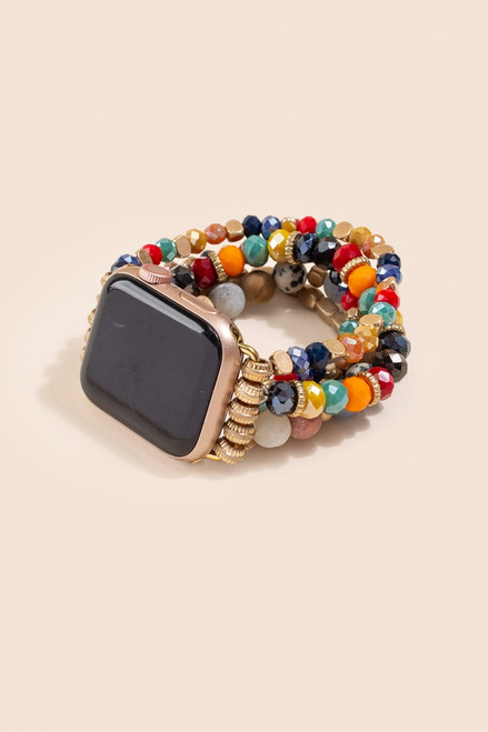 Daphne Semi-Precious Bead Watch Band