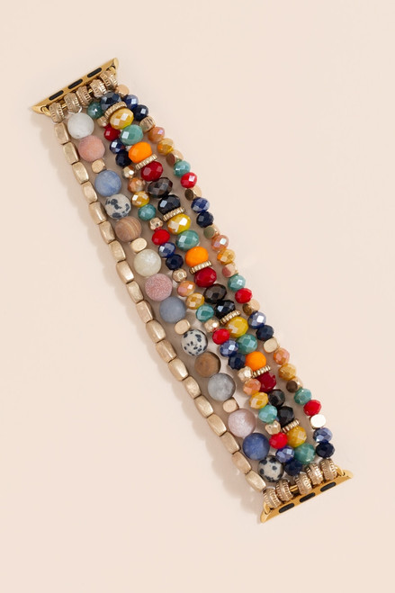 Daphne Semi-Precious Bead Watch Band