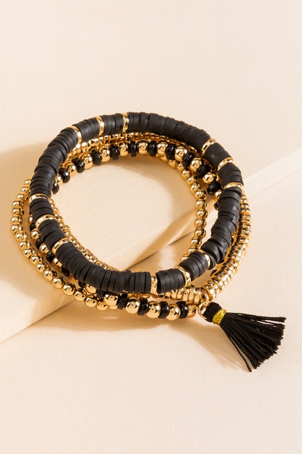 Ellie Beaded Stretch Bracelet Set