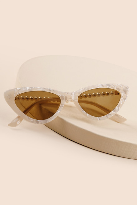 Dorianne Marbled Cat Eye Sunglasses
