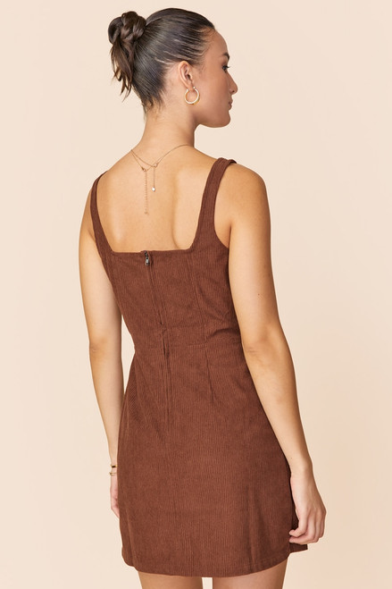 Reily Corduroy Mini Dress