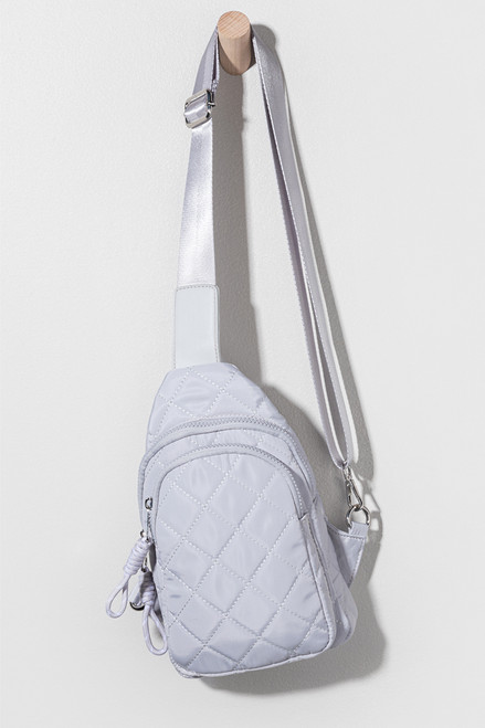 Nina Quilted Sling Backpack