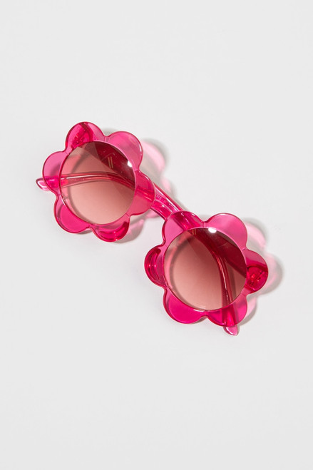 Dianna Floral Round Sunglasses