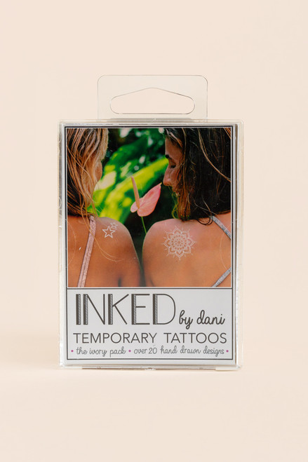 INKED by Dani Ivory Temporary Tattoo Pack