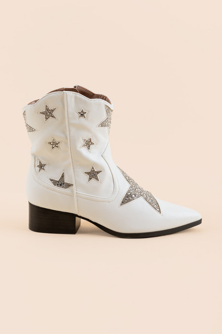 Betsey Johnson Edison Star Western Boot