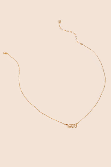 1999 Pendant Necklace