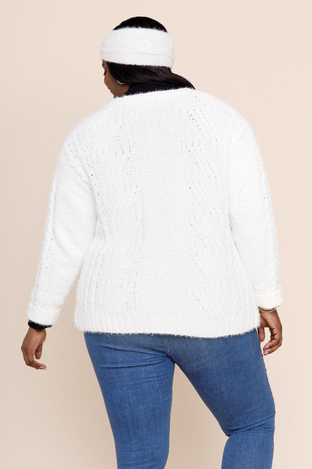 Alesha Chenille Cable Cardigan