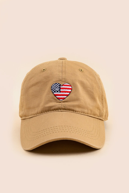 Heart America Baseball Hat