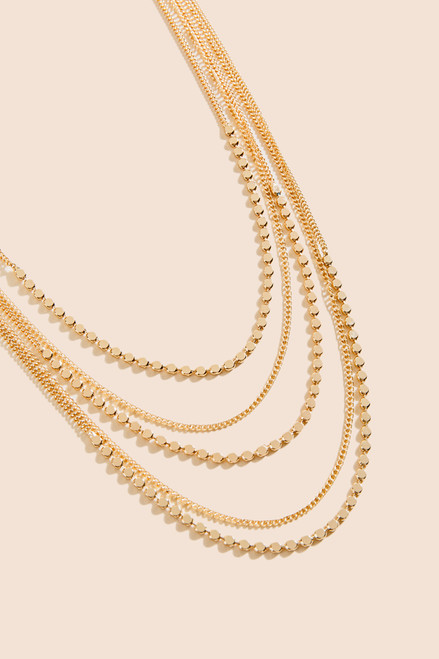 Tina Multi-Layered Chain Necklace