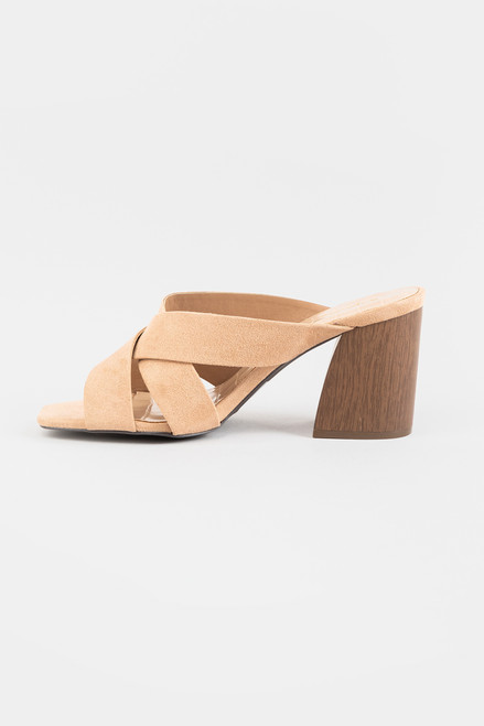 Qupid Dorcas Woven Band Mule