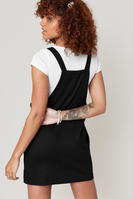 Arica Embroidered Overall Dress