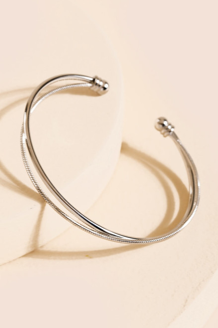 Rachel Layered Bracelet Cuff Bracelet