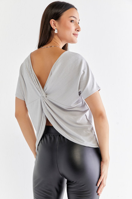 Rachel Twist Back Tee