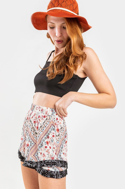 Willie Floral Mix Shorts