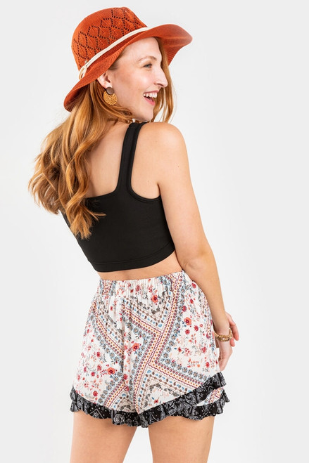 Willie Floral Mix Shorts