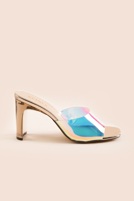 XOXO Vally Iridescent Heels