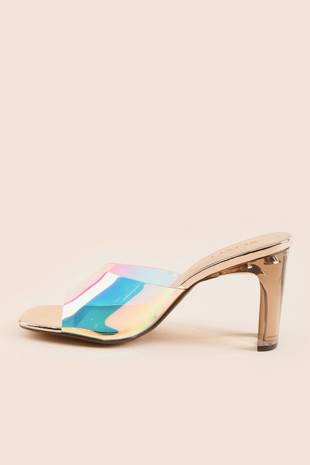 XOXO Vally Iridescent Heels