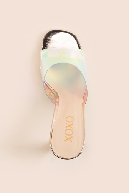 XOXO Vally Iridescent Heels
