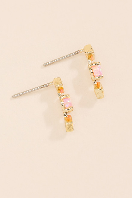 Blair Opal Crystal Stud Earrings