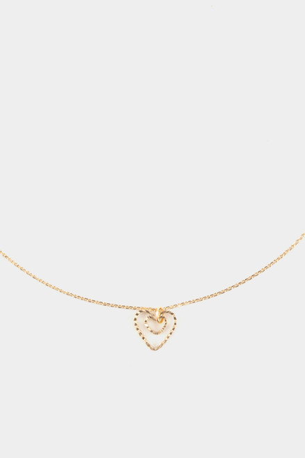 Sister Appreciation Heart Pendant Necklace