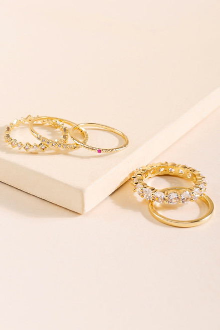 Danica Delicate Ring Band Set