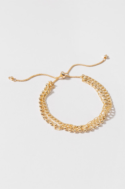Effie Paperclip Chain Link Layered Bracelet