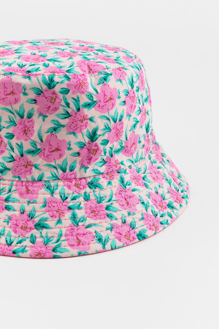 Camille Reversible Floral Bucket Hat