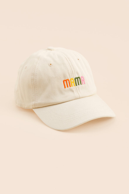 MAMA Retro Font Baseball Hat