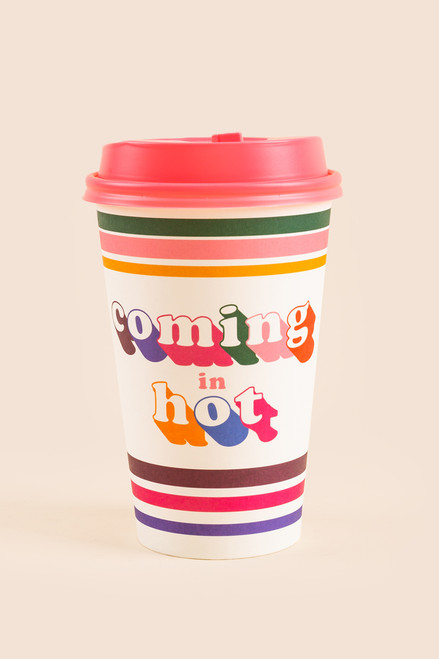 Packed Party® Comin' In Hot To-Go Coffee Cups